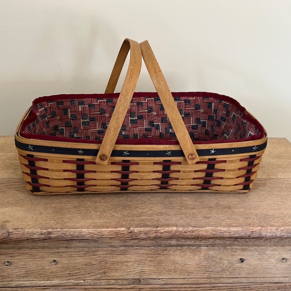 Longaberger Proudly America Gathering Basket